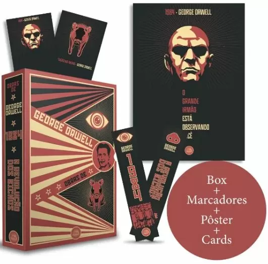 Box - Obras de George Orwell 1984 + A Revolução Dos Bichos